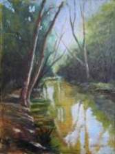 South African Artist Erna Louw -  Blyde River Canyon - Oil on Canvas